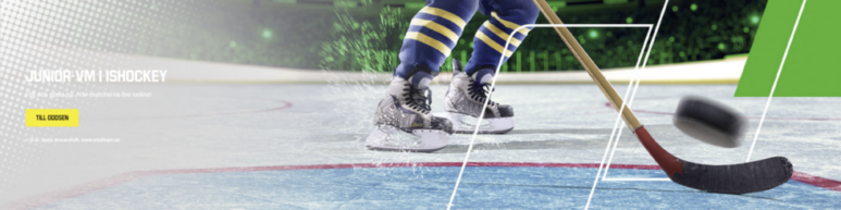 Odds JVM 2025 - bästa odds på Junior-VM Ishockey!